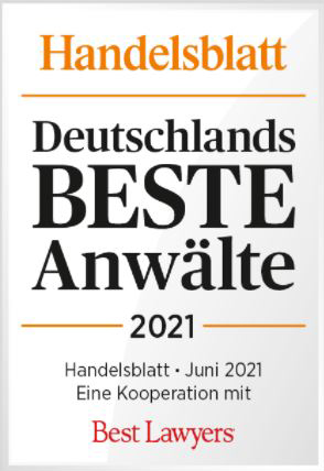 Handelsblatt Deutschlands beste Anwälte 2020